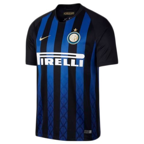 Футболка Inter Milan Домашняя 2018 2019 с коротким рукавом XL(50)
