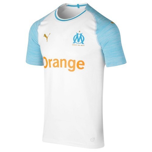 Футболка Marseille Домашняя 2018 2019 с коротким рукавом XL(50)