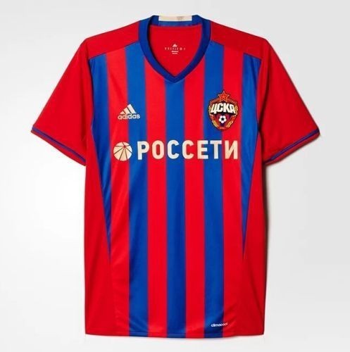 Детская футболка CSKA Moscow Домашняя 2016 2017 с длинным рукавом 2XL (рост 164 см)