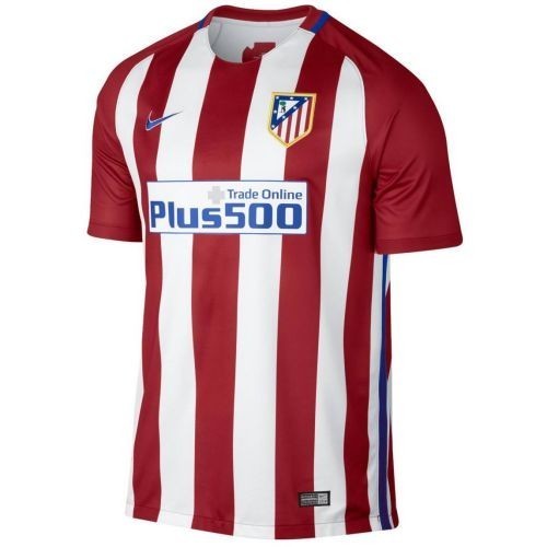 Детская футболка Atletico Madrid Домашняя 2016 2017 с коротким рукавом 2XL (рост 164 см)