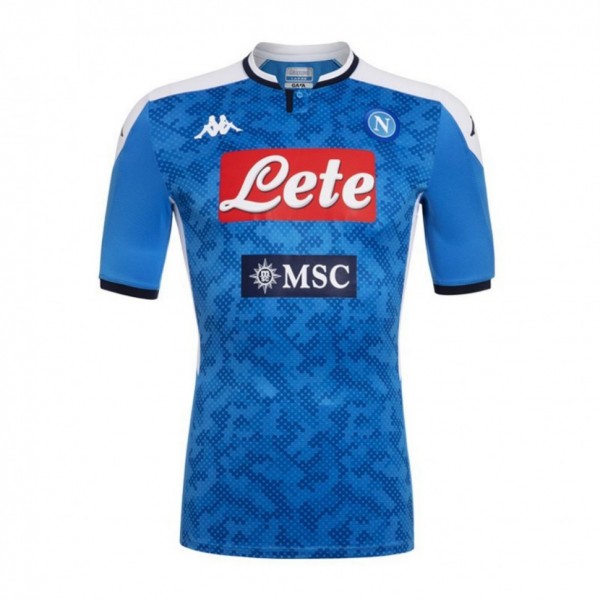 Футбольная футболка для детей Napoli Домашняя 2019 2020 2XL (рост 164 см)