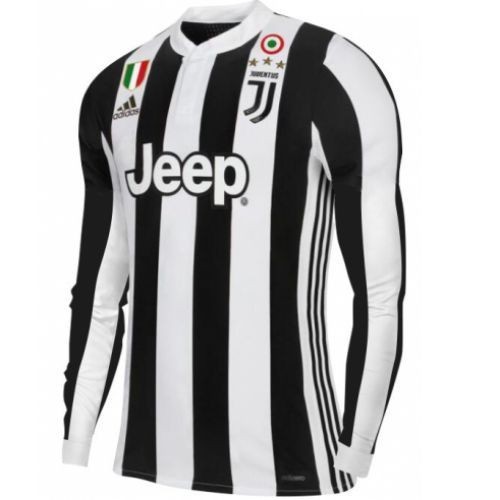 Детская футболка Juventus Домашняя 2017 2018 с длинным рукавом 2XL (рост 164 см)