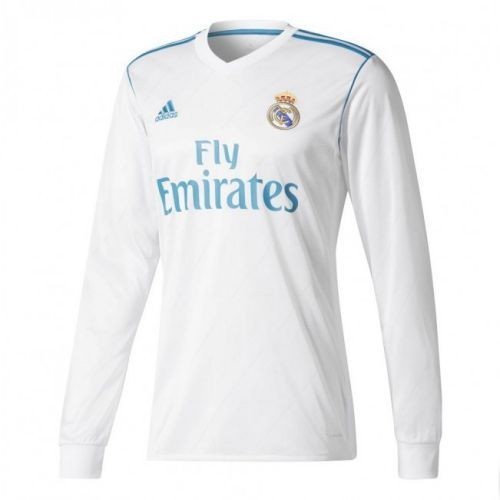 Детская футболка Real Madrid Домашняя 2017 2018 с длинным рукавом XL (рост 152 см)