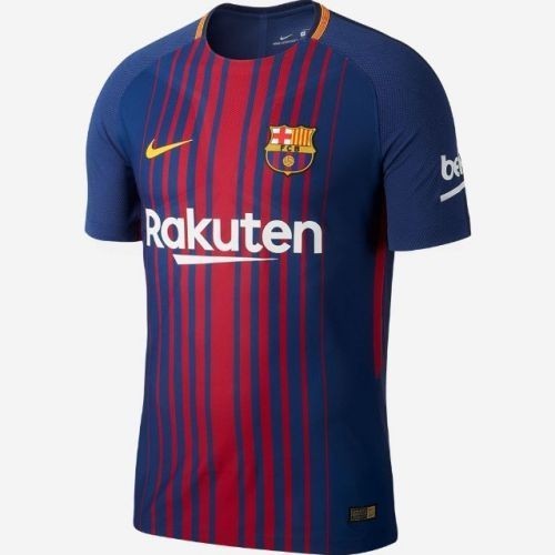 Детская футболка Barcelona Домашняя 2017 2018 с коротким рукавом 2XL (рост 164 см)