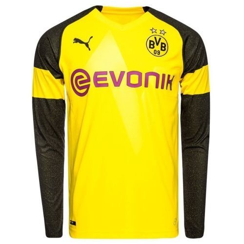 Детская футболка Borussia Dortmund Домашняя 2018 2019 с длинным рукавом S (рост 116 см)
