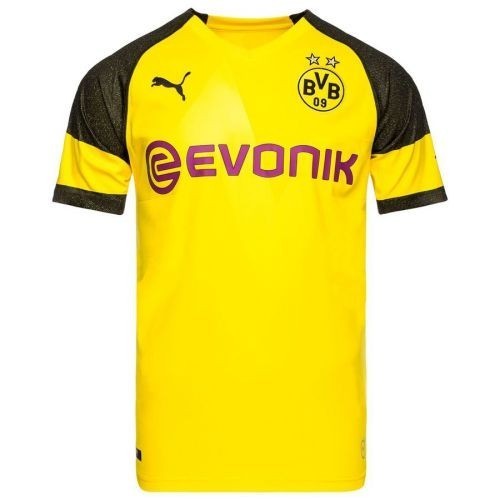 Детская футболка Borussia Dortmund Домашняя 2018 2019 с коротким рукавом 2XL (рост 164 см)