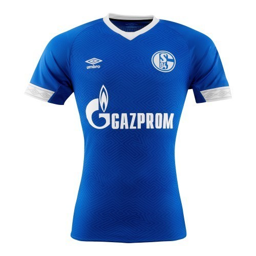 Детская футболка Schalke 04 Домашняя 2018 2019 с коротким рукавом 2XL (рост 164 см)