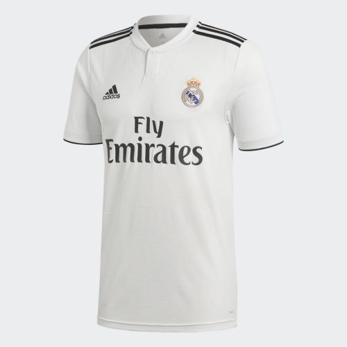 Детская футболка Real Madrid Домашняя 2018 2019 с коротким рукавом 2XL (рост 164 см)