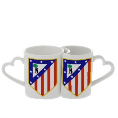 Кружки для влюбленных с логотипом Атлетико Мадрид