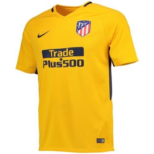 Детская футболка Atletico Madrid Гостевая 2017 2018 с коротким рукавом XL (рост 152 см)