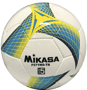 Футбольный мяч Mikasa белый