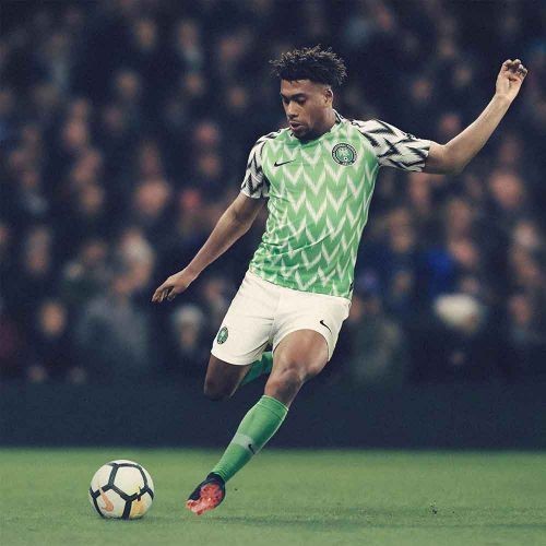 Футболка сборной Нигерии по футболу ЧМ-2018 Домашняя 2XL(52)