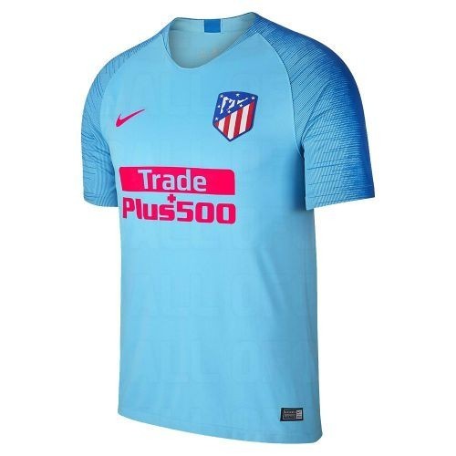 Детская футболка Atletico Madrid Гостевая 2018 2019 с коротким рукавом S (рост 116 см)