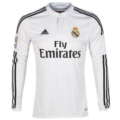 Детская футболка Real Madrid Домашняя 2014 2015 с длинным рукавом 2XS (рост 100 см)