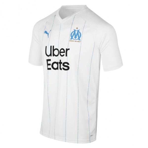Футбольная футболка для детей Olympic Marseille Домашняя 2019 2020 L (рост 140 см)