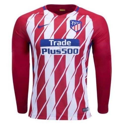 Детская форма Atletico Madrid Домашняя 2017 2018 с длинным рукавом XS (рост 110 см)