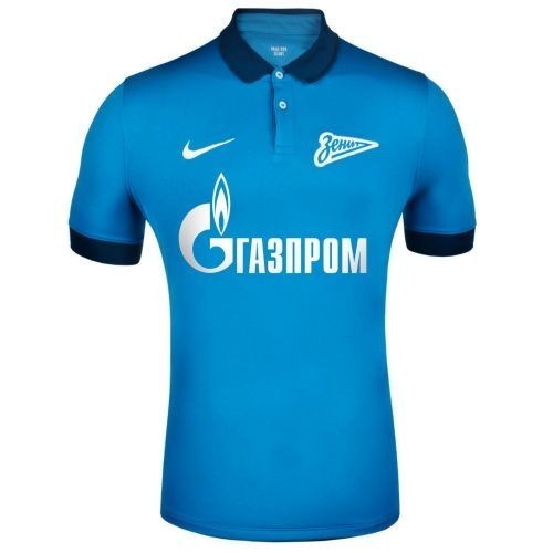 Детская футболка Zenit Домашняя 2014 2015 с коротким рукавом L (рост 140 см)