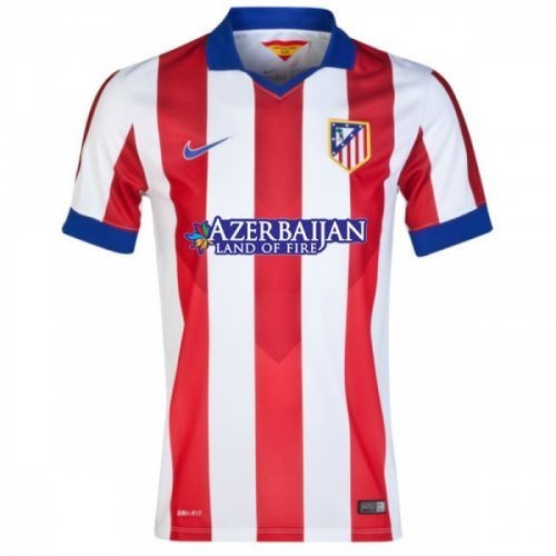 Детская футболка Atletico Madrid Домашняя 2014 2015 с коротким рукавом XL (рост 152 см)